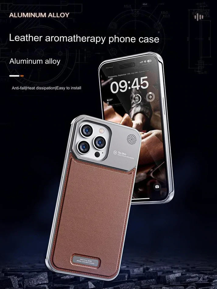 ElephaGuards Metal & Leather Case