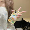 Duck Bracket Phone Case 3D Funny Case for Women Girls Soft Silicone Shockproof Cover for iPhone
