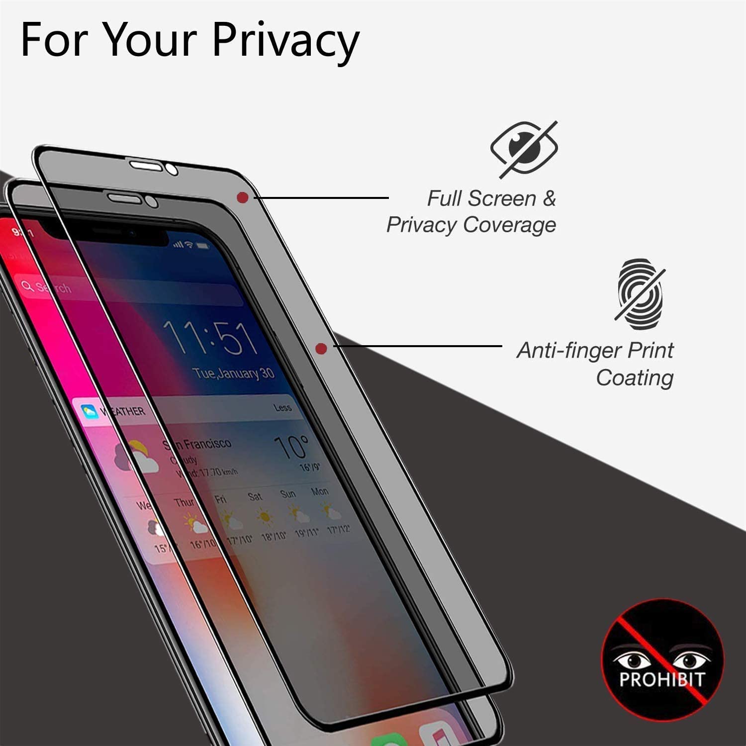 21D Privacy Screen Protector