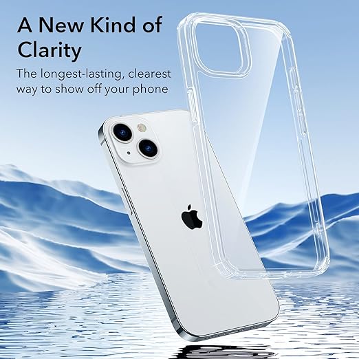 Minimal Ultra Thin Clear Non Yellowing Shockproof Case. Buy1Get1 Free