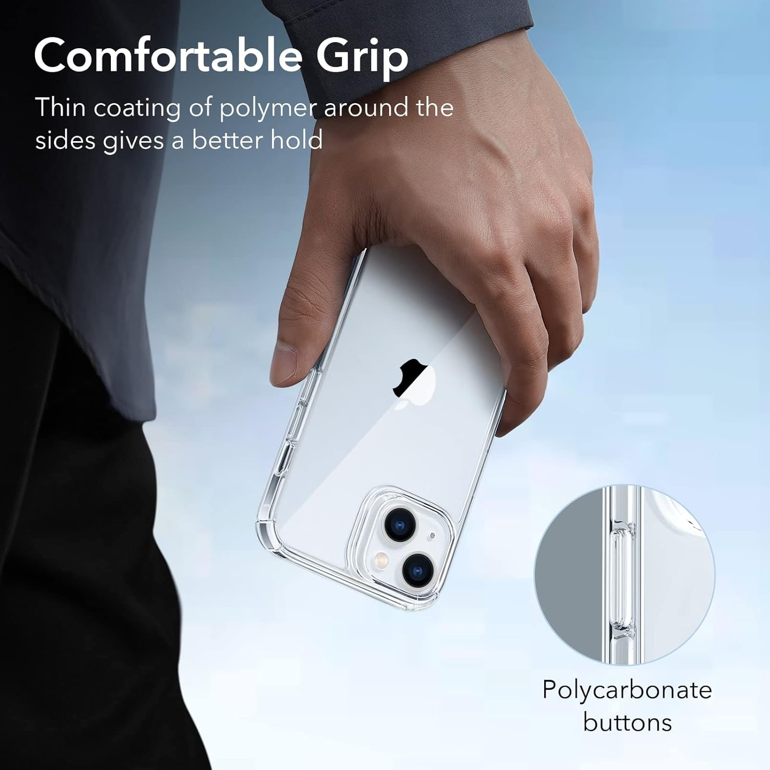 Minimal Ultra Thin Clear Non Yellowing Shockproof Case. Buy1Get1 Free