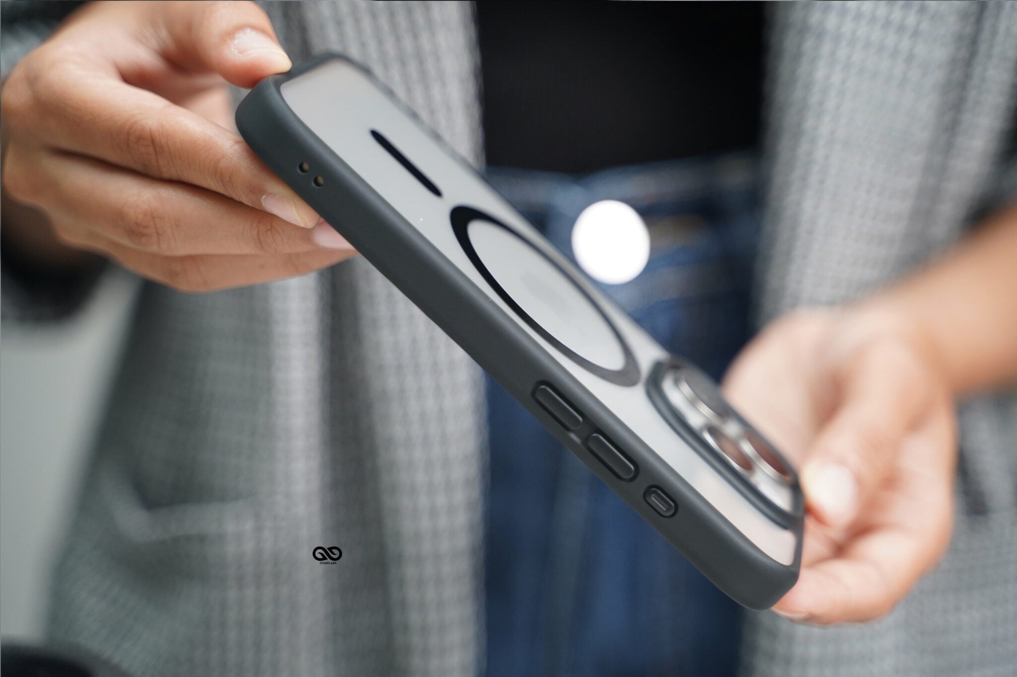 Anti-Yellow Magsafe Drop Proof Sleek Transparent Case For iPhone