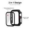 360 Full Protection Integrated Tempered Glass + Case For Apple Watch