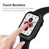 360 Full Protection Integrated Tempered Glass + Case For Apple Watch