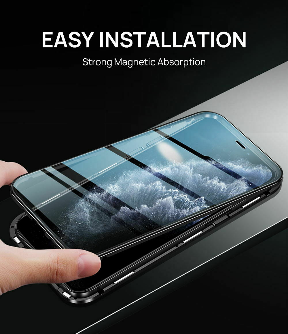 Full Protection Integrated Tempered Glass + Case