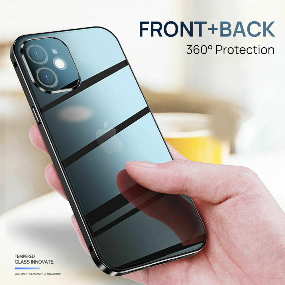 Full Protection Integrated Tempered Glass + Case